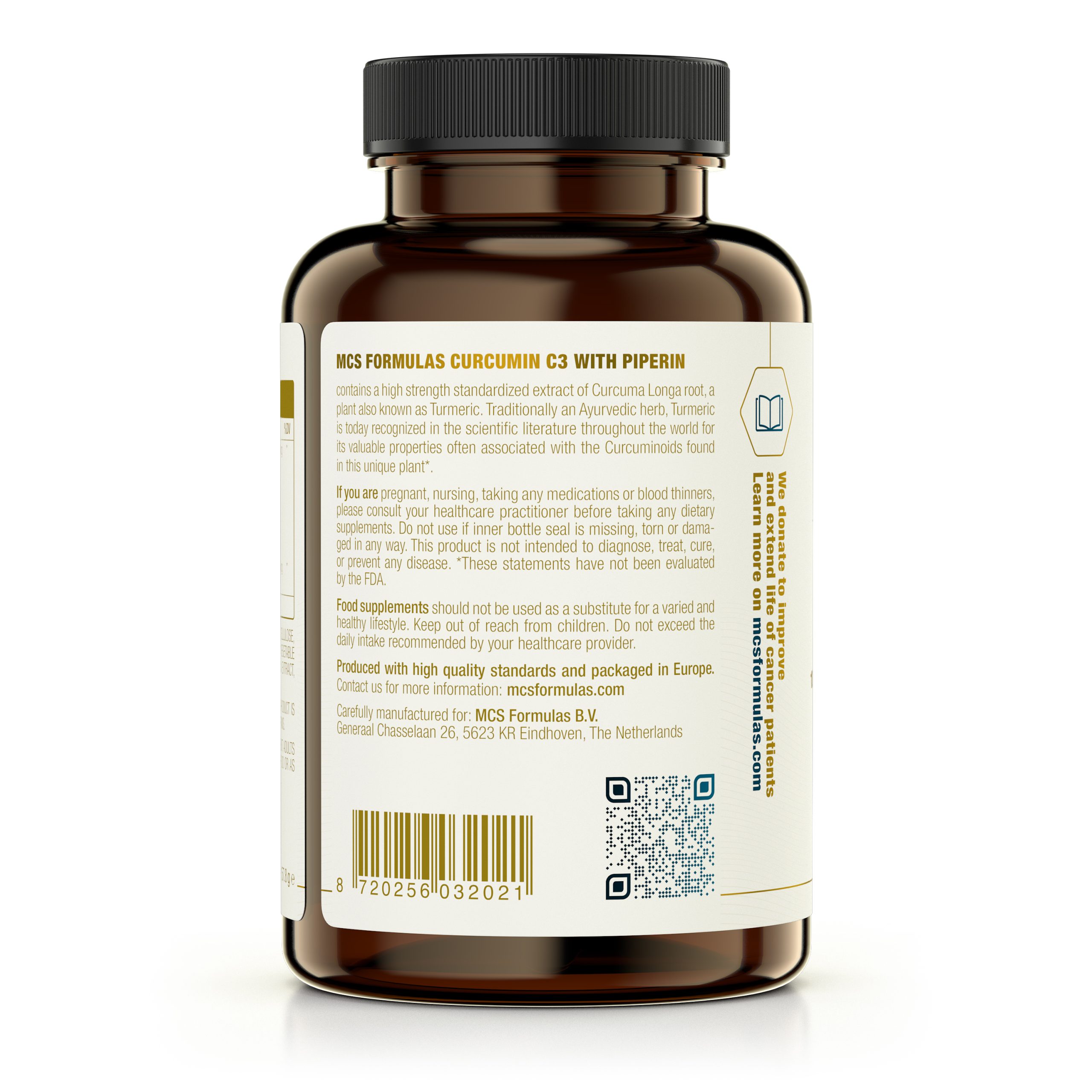 MCS – Curcumin C3 Complex – left
