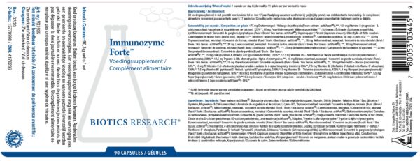 Immunozyme Forte | 90 capsules